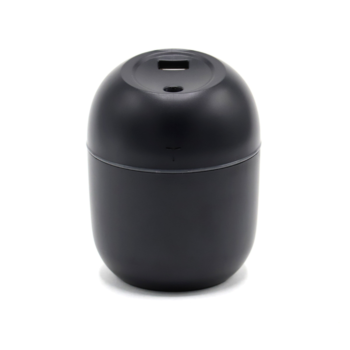 Светодиодный USB увлажнитель Egg с подсветкой, черный-S