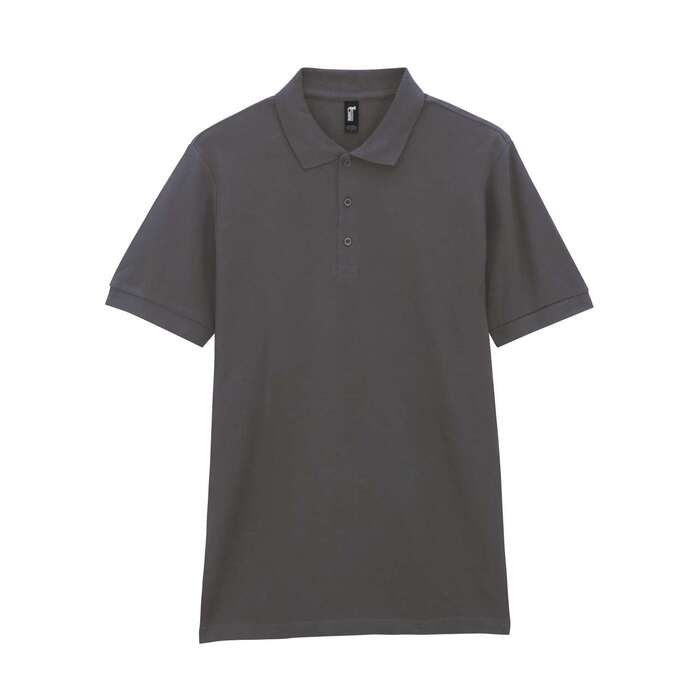 Футболка поло PREMIUM COTTON ADULT DOUBLE PIQUE, ГРАФИТОВЫЙ M
