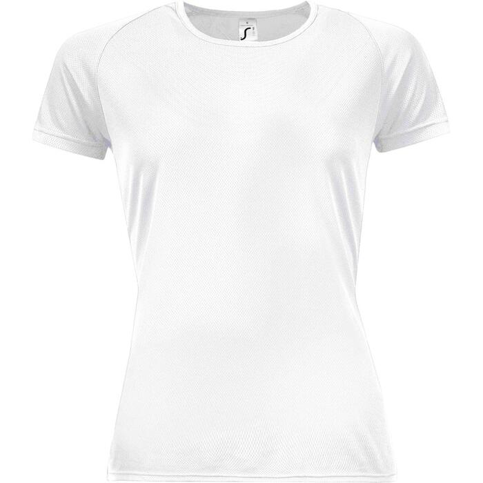 Футболка женская Sporty Women 140 белая, размер XXL