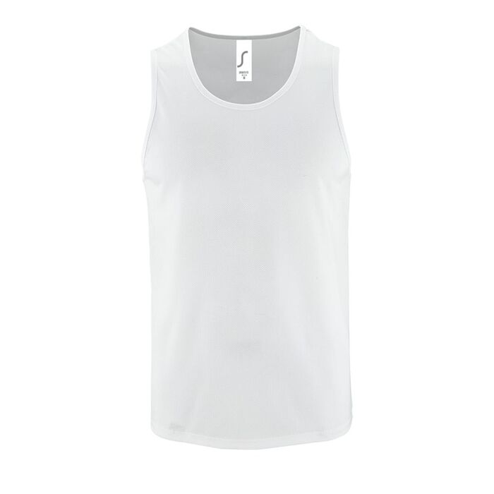 Майка мужская Sporty TT Men белая, размер XXL