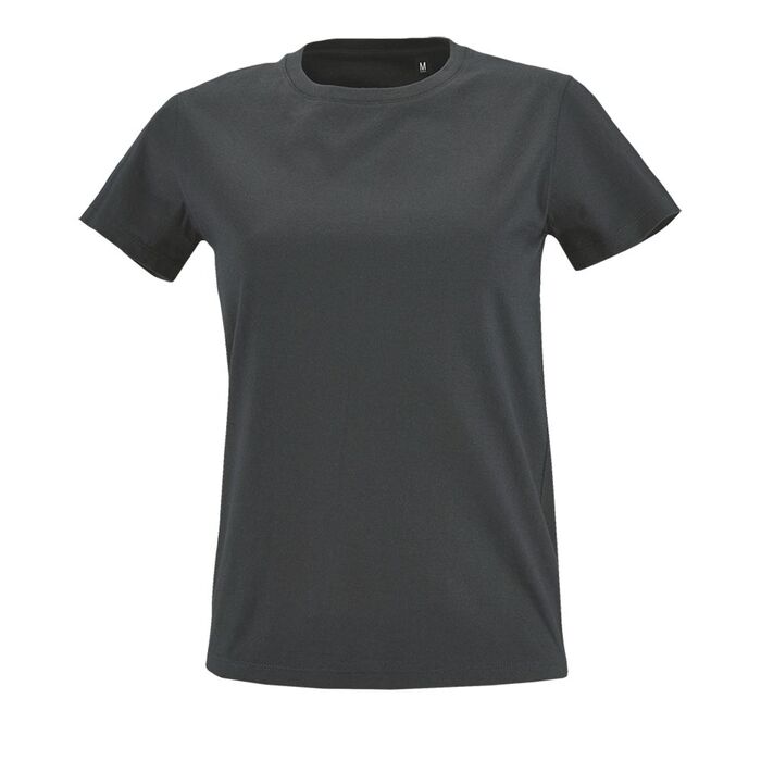 Футболка женская Imperial Fit Women темно-серая, размер XL