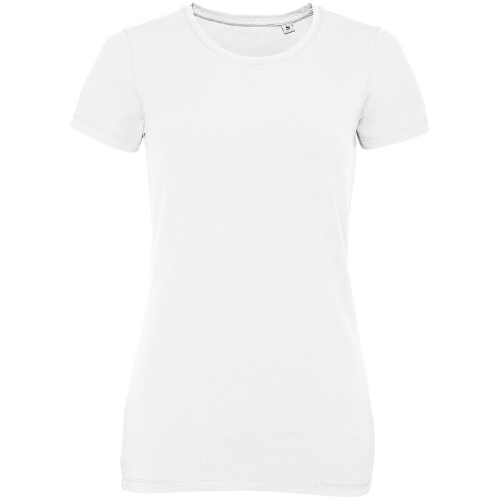 Футболка женская Millenium Stretch Women, белая, размер XXL