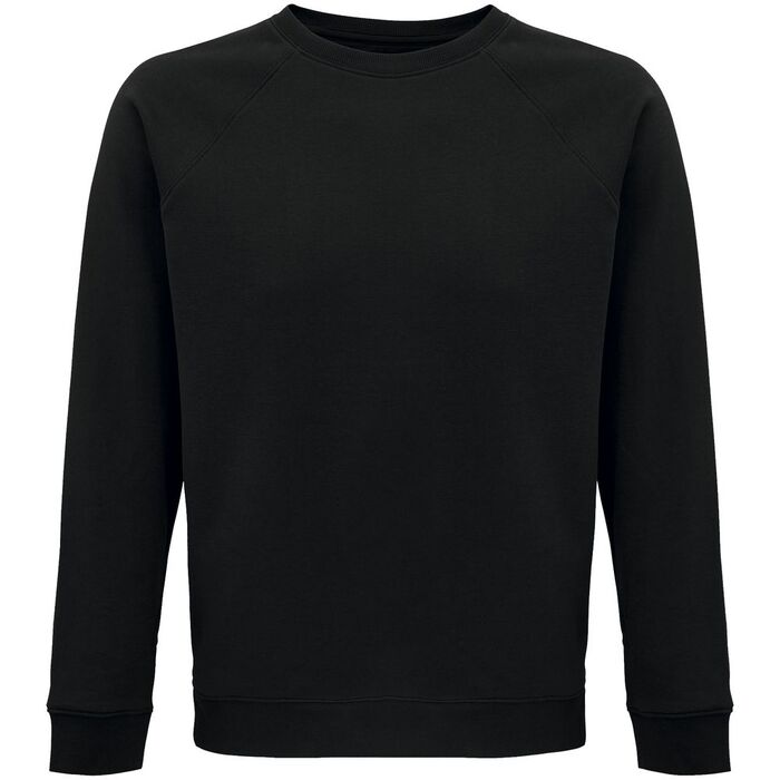 Свитшот унисекс Space, черный, размер XS
