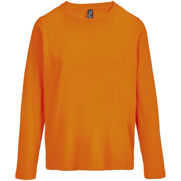 Футболка с длинным рукавом женская Monarch Women, оранжевая, размер M