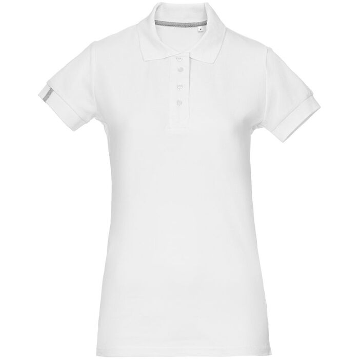 Рубашка поло женская Virma Premium Lady, белая, размер 3XL