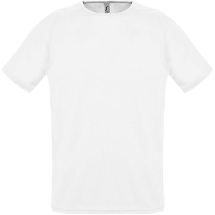 Футболка унисекс Sporty 140 белая, размер M