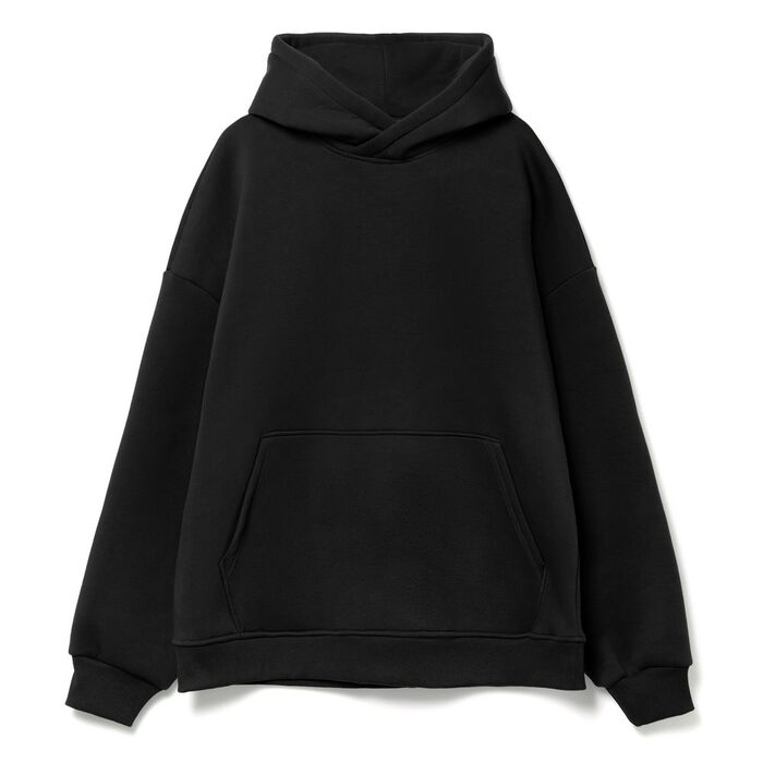 Худи Kulonga Oversize, черное, размер XL/XXL