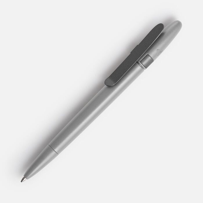 Ручка шариковая Prodir DS5 TSM Metal Clip, серая