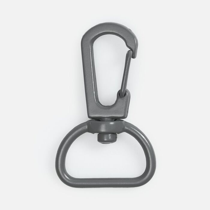 Застежка-карабин Snap Hook, M, серая