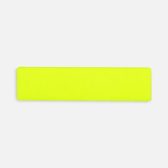 Наклейка тканевая Lunga, S, желтый неон