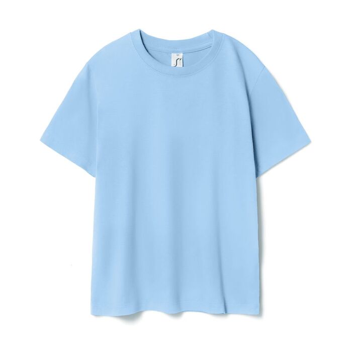 Футболка детская Regent Kids 150 голубая, на рост 118-128 см (8 лет)