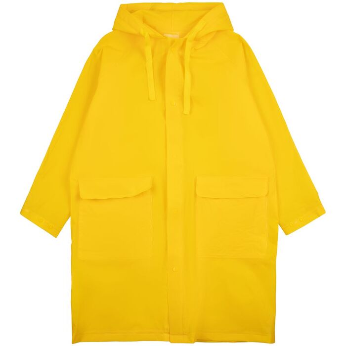 Дождевик детский RainDrop Kids, желтый, 10 лет (рост 130-140)