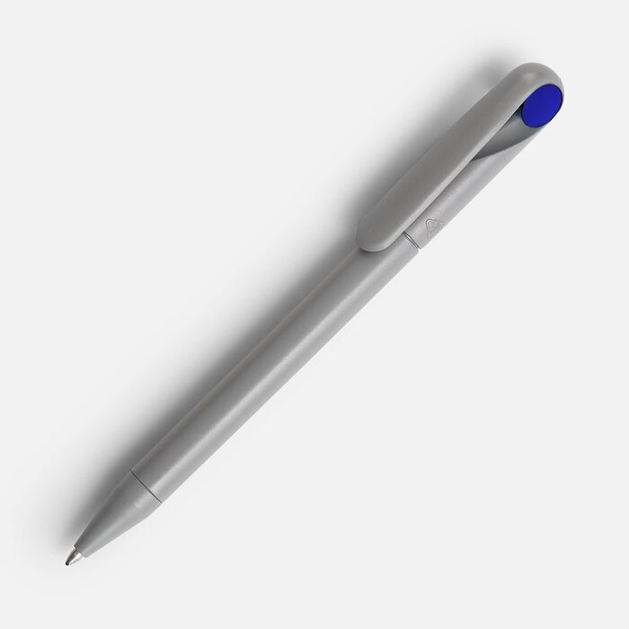 Ручка шариковая Prodir DS1 TMM Dot, серая с синим