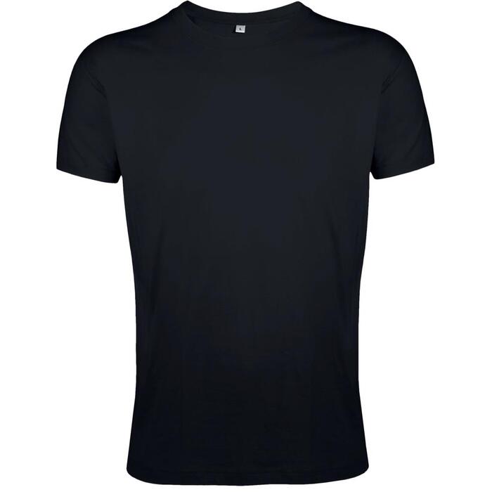 Футболка мужская Regent Fit 150, черная, размер S