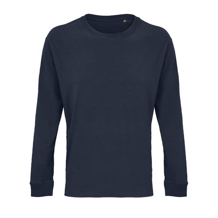Футболка мужская PIONEER Long Sleeve,темно-синий,XL, 100% хлопок,175 г/м2