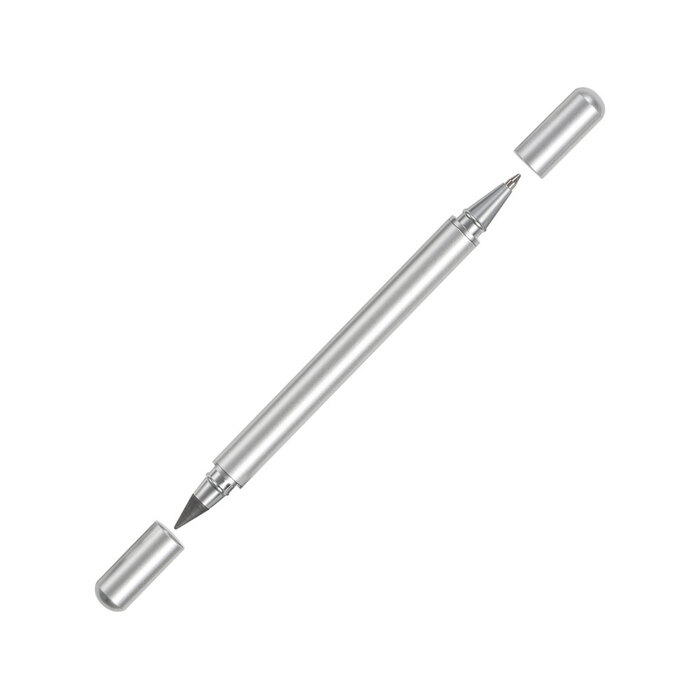 Металлическая ручка и вечный карандаш 