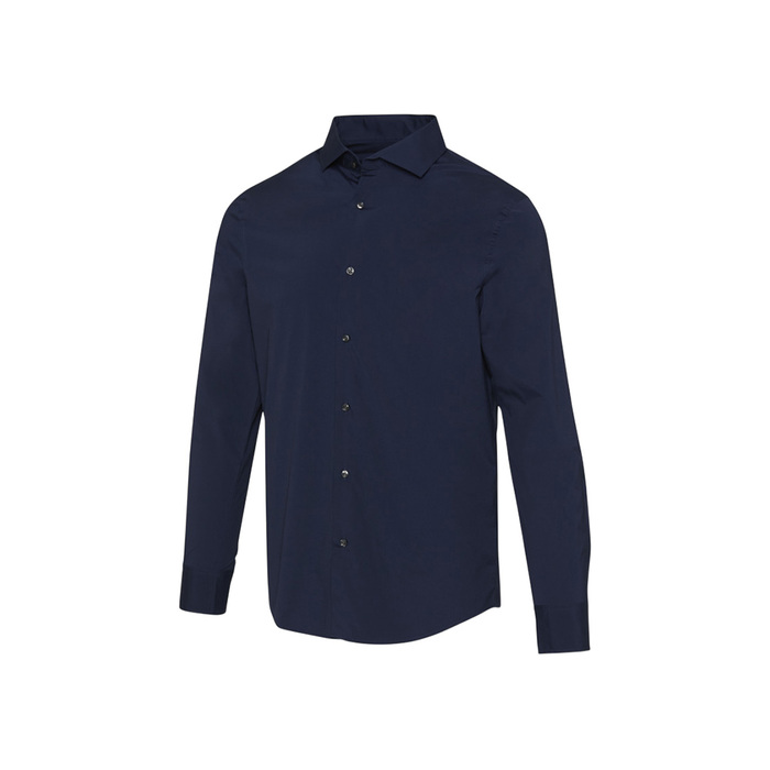 Carnelian мужская рубашка из поплина - Navy Blue