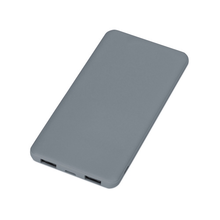 Портативное зарядное устройство «Reserve» с USB Type-C, 5000 mAh, серый