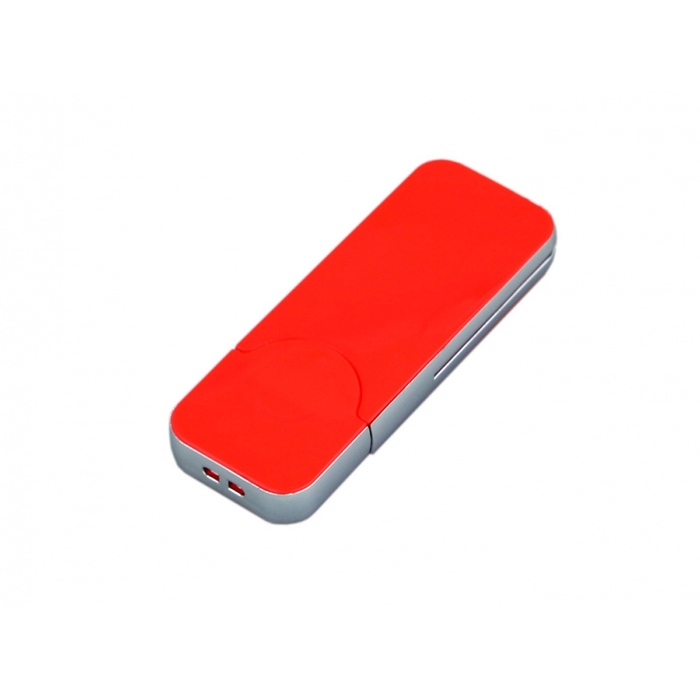 USB-флешка на 8 Гб в стиле I-phone, прямоугольнй формы, красный