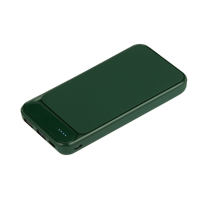 Внешний аккумулятор с подсветкой Старлайт Плюс PB (Starlight Plus PB) 10000 mAh, зеленый