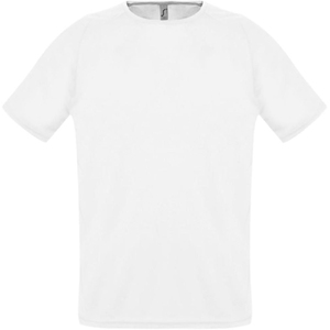 Футболка унисекс Sporty 140 белая, размер M