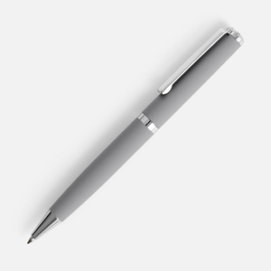 Ручка шариковая Inkish Chrome в футляре, серая