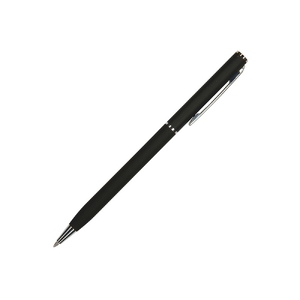 Ручка шариковая автоматическая BrunoVisconti® "PALERMO" цвет корпуса черный, soft-touch, 0.7 мм